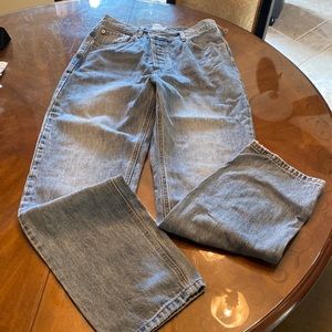 Classic Blue Straight Leg Women's Jeans